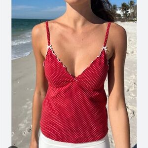 Brandy Melville Tiffany Polkadot Tank